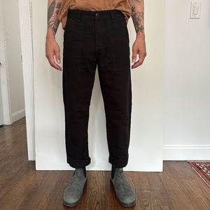 Carhartt WIP Fatigue Pant in Black